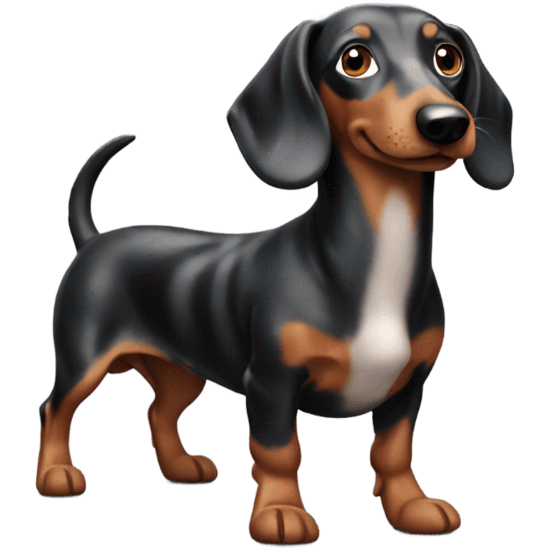 Dapple Sausage dog emoji