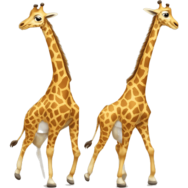 girafe qui danse emoji