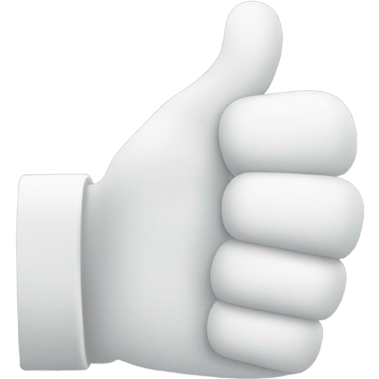 Thumbs up with a cast on emoji