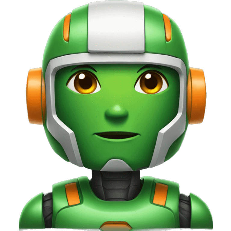 BOT Green/Orange Color emoji