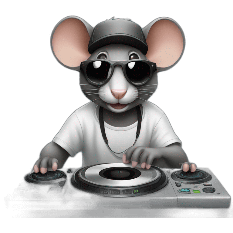 Dj rat emoji