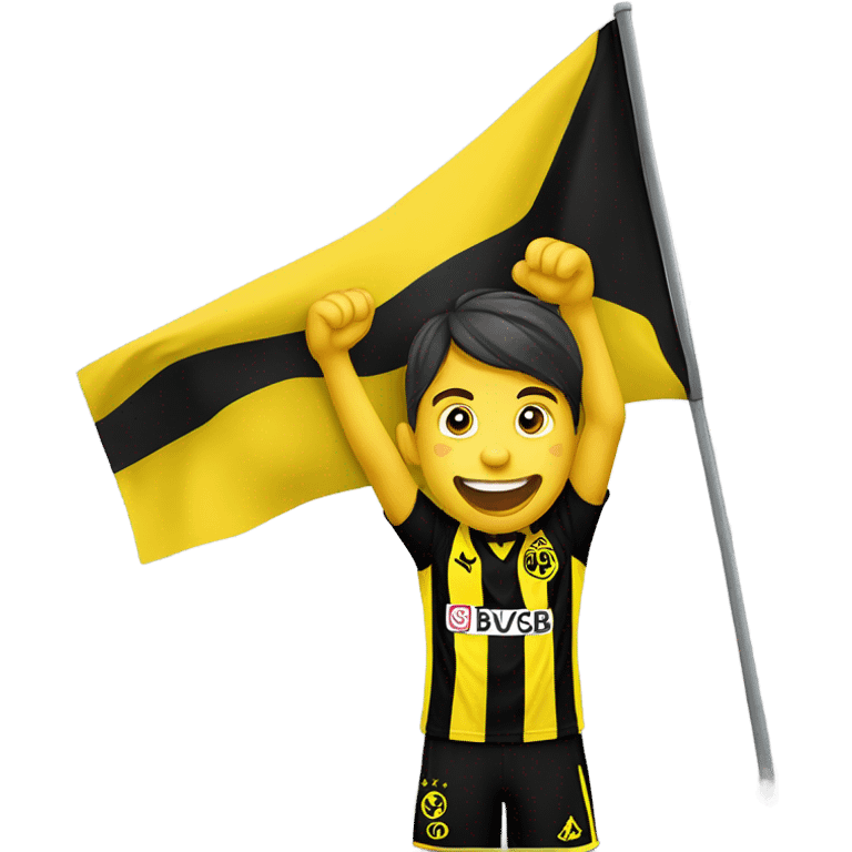 BVB fan cheering emoji