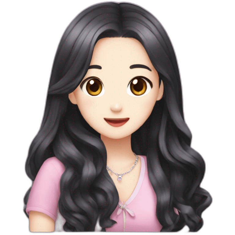 jisoo from blackpink emoji