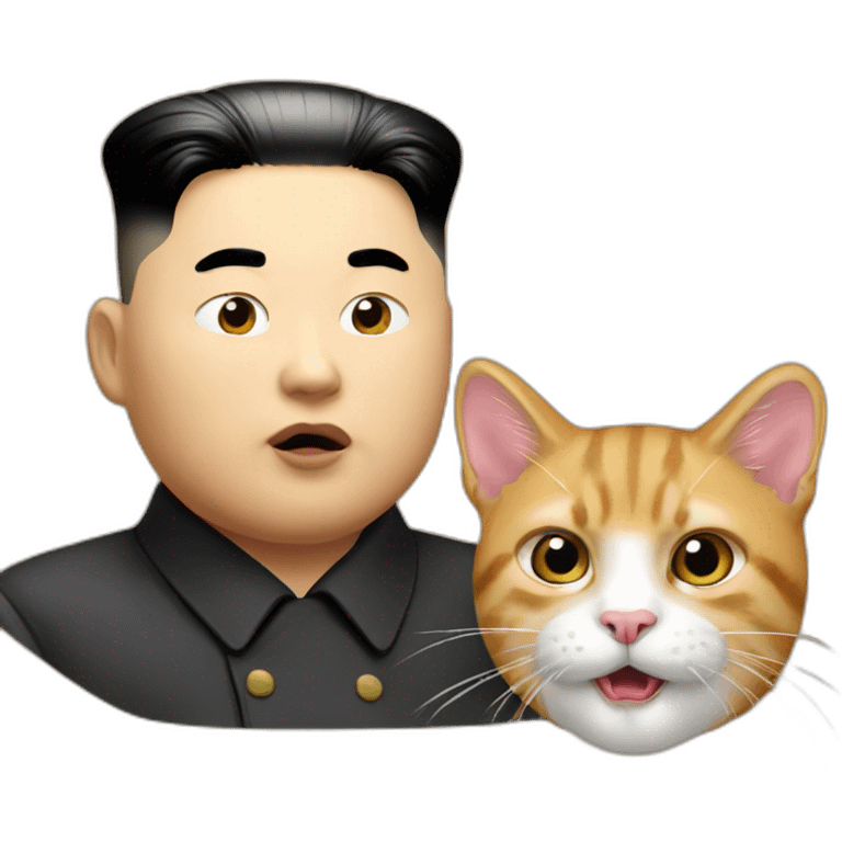 Kim-jong-un-eat-cat emoji