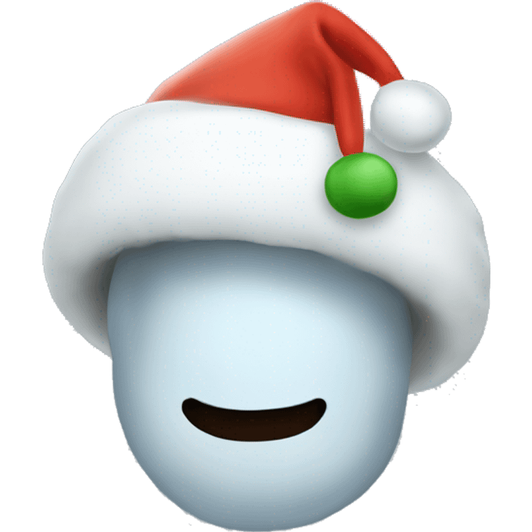 igloo xmas santa hat emoji