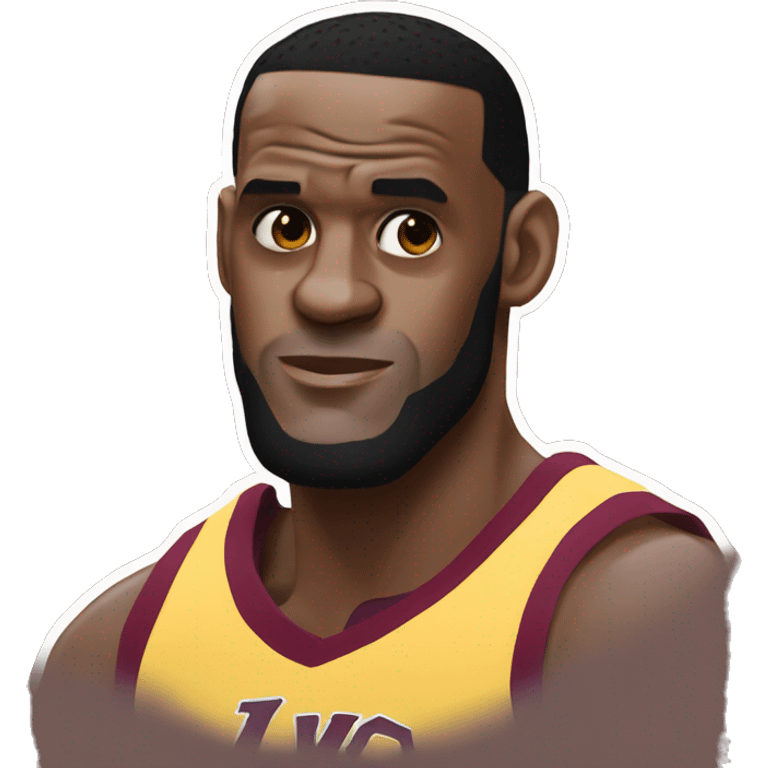 Lebron james basketball emoji