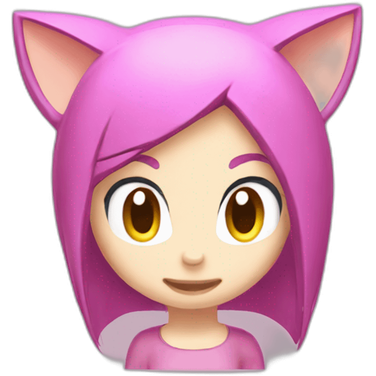 amy rose sonic emoji