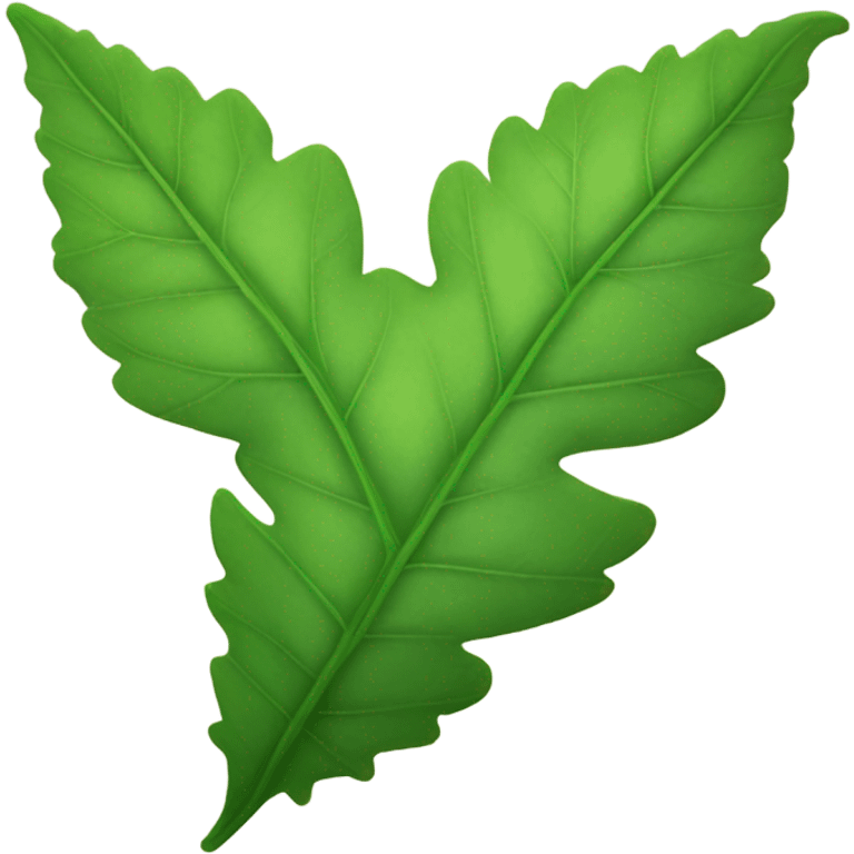 healing leaf emoji