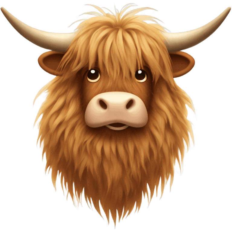 Highland cow emoji