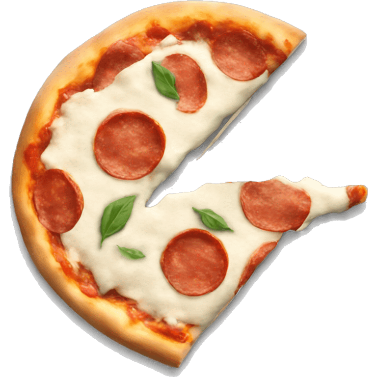 Pizza chèvre emoji