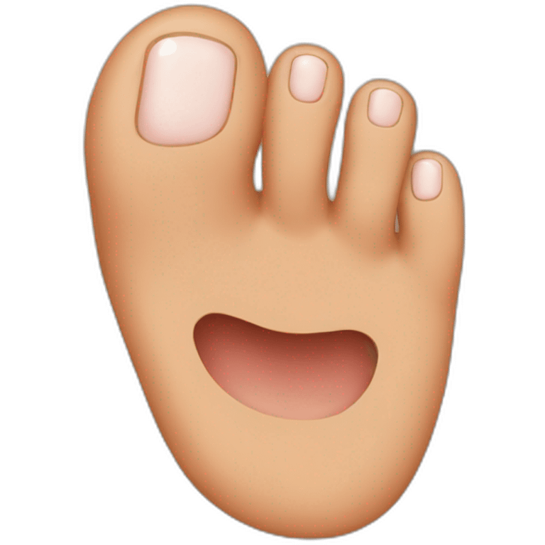 Toe emoji