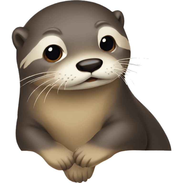 Loutre sur torture emoji