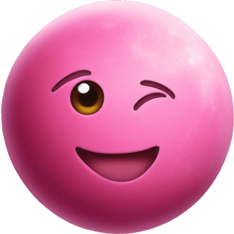 pink planet  emoji