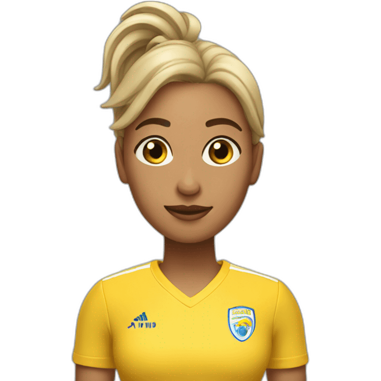 Chica futbolista emoji