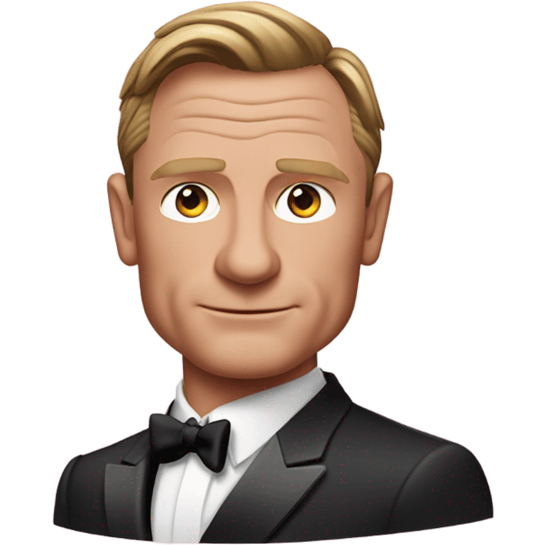 Daniel Kraig james bond in pink suit emoji