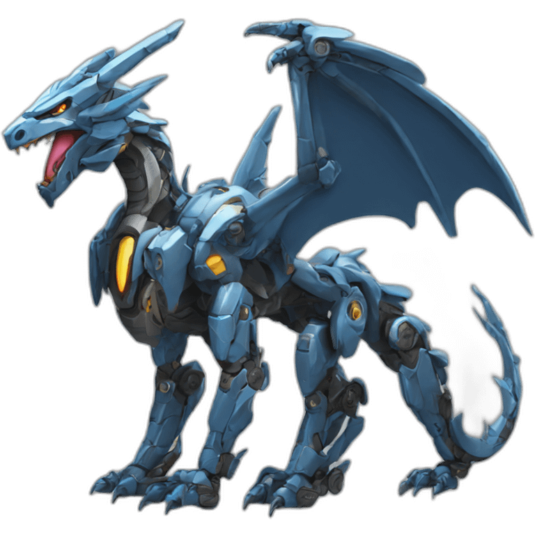 mecha dragon emoji