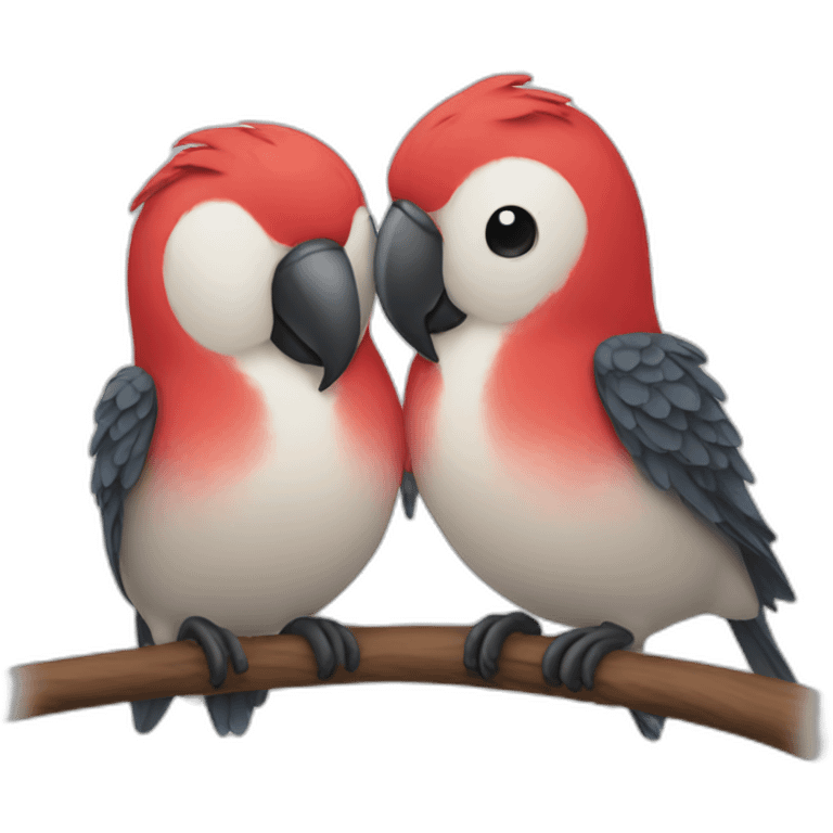 Lovebirds emoji