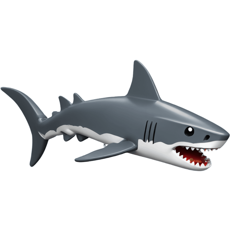 Lego shark emoji