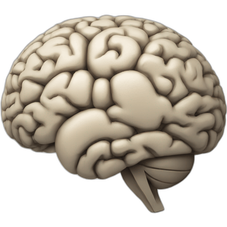 Brain with note tool emoji