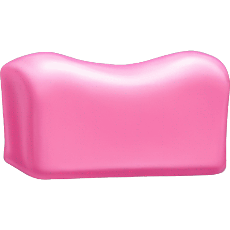 light pink gum bar emoji