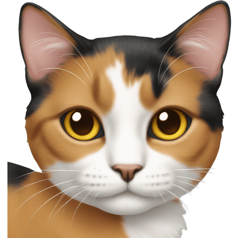 Calico cat emoji