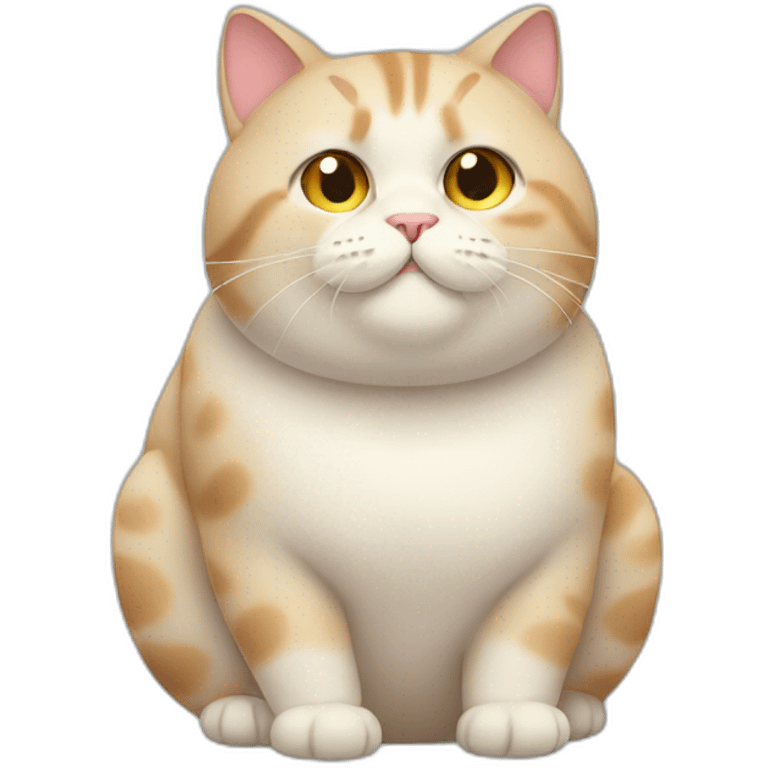 chubby cat emoji