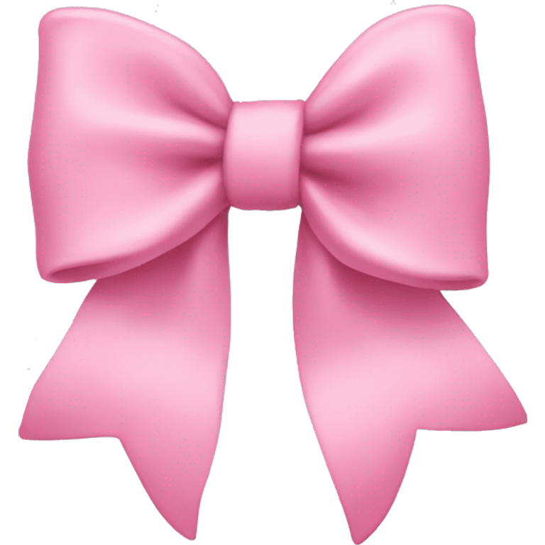 Baby pink bow emoji