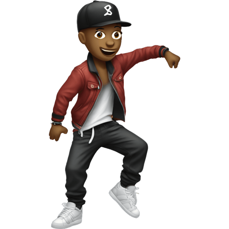 Hip-hop dancer emoji