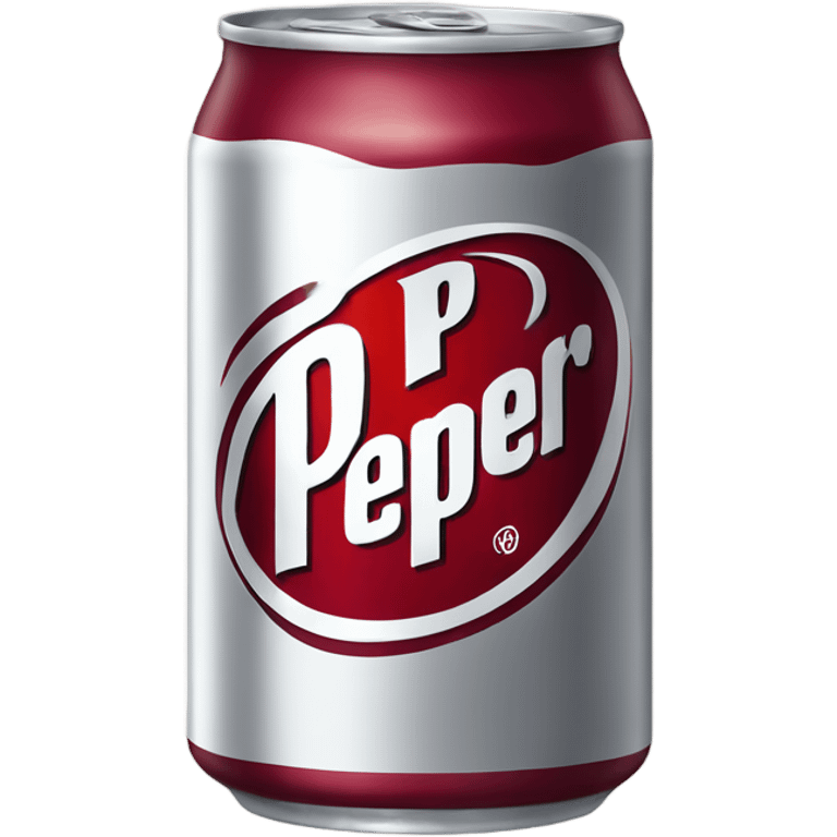 Can of diet Dr Pepper ￼ emoji