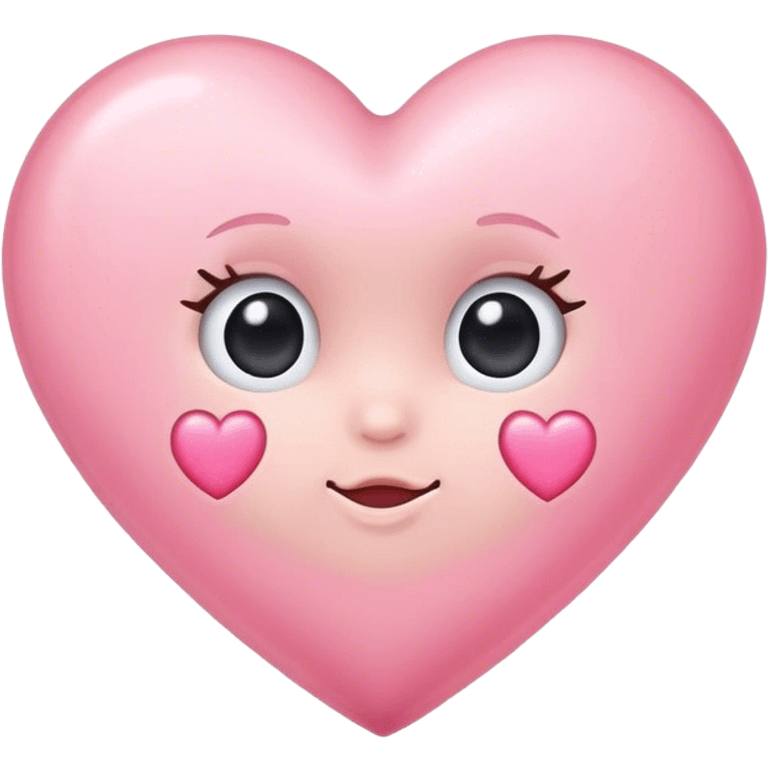 baby pink heart  emoji