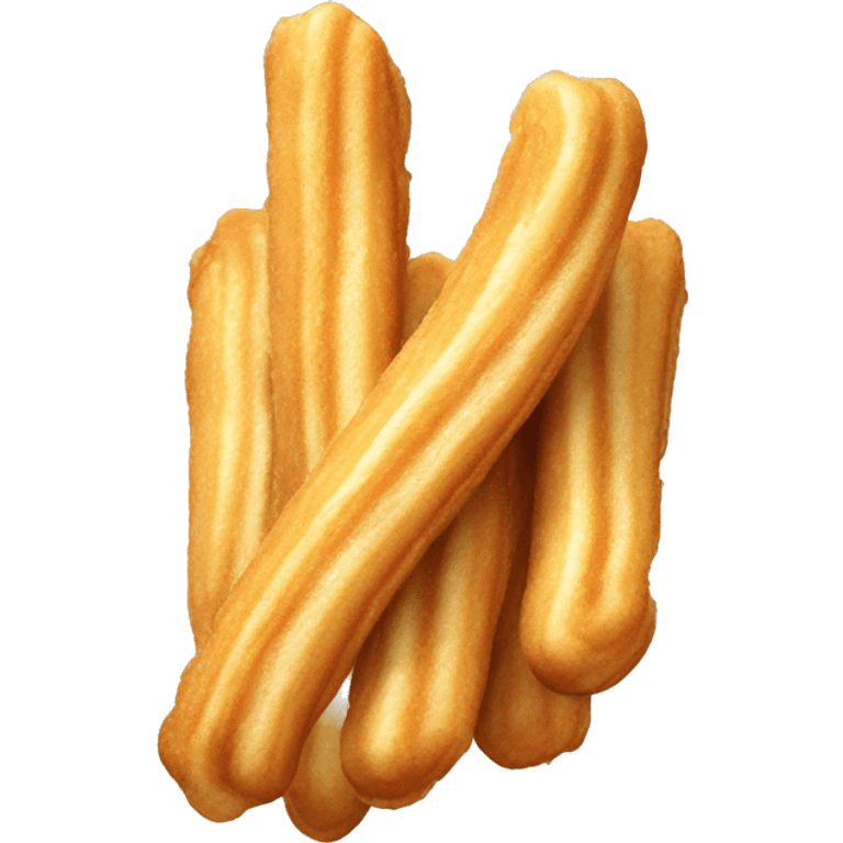 “Churros golden-browns with sugar.” emoji