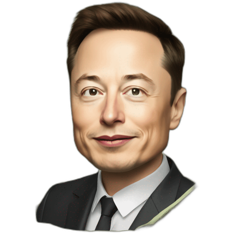 Elon musk Wich money emoji