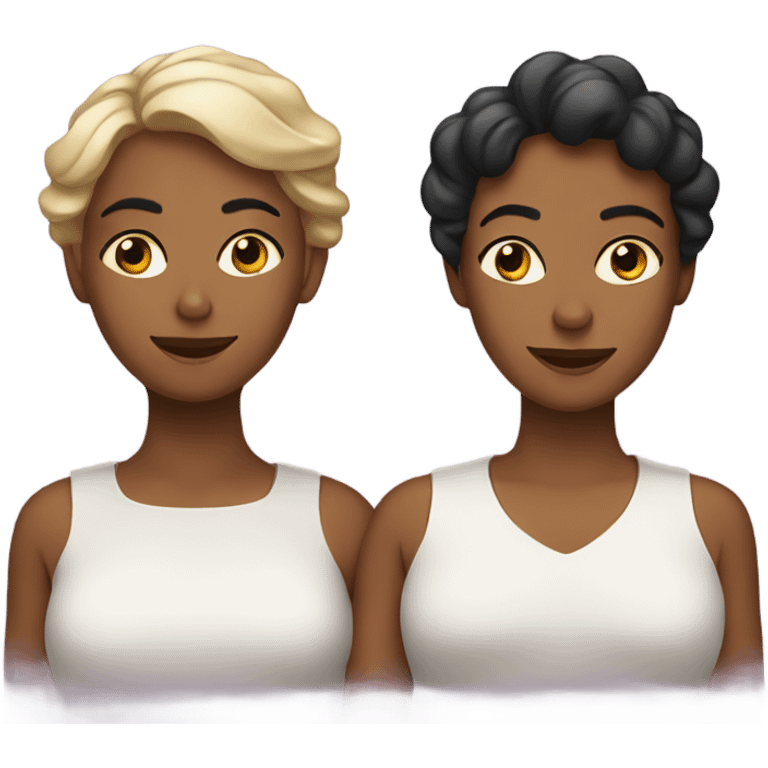 two womans emoji