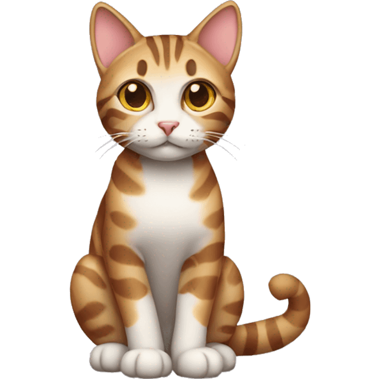 Tabby Cat Full Body emoji