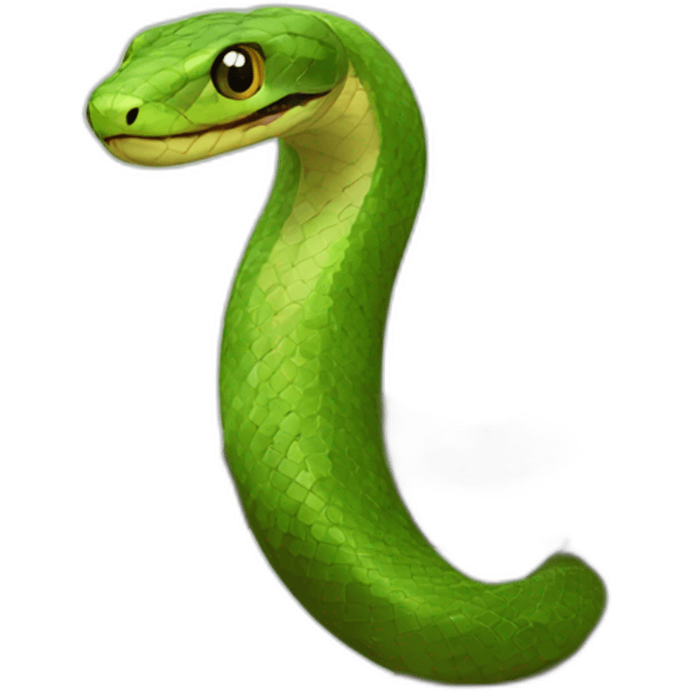 snake in tree emoji