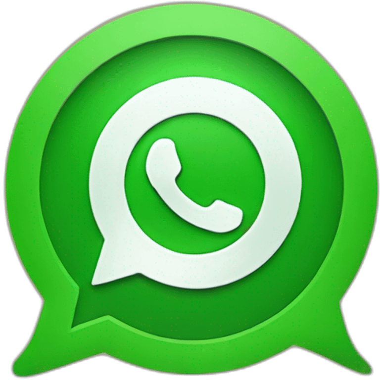 whatsapp logo emoji