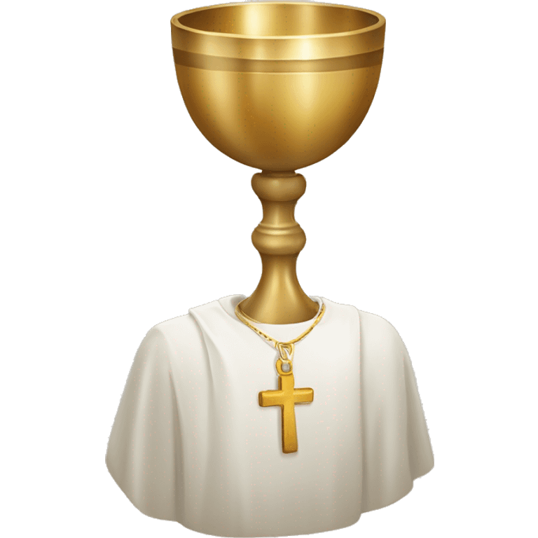 eucharist host and communion chalice emoji