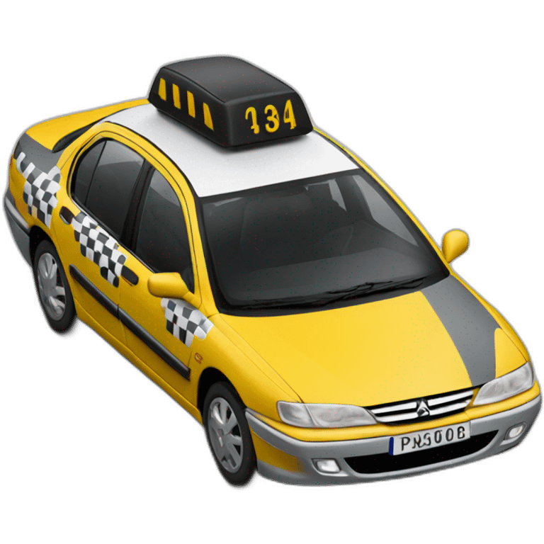 Peugeot 406 taxi 2 emoji