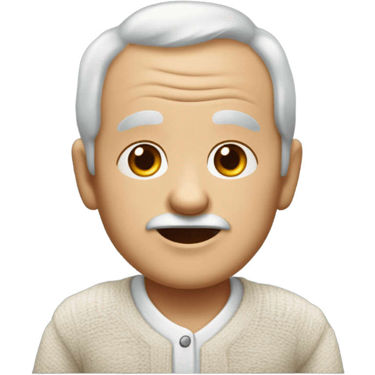 Old man baby emoji