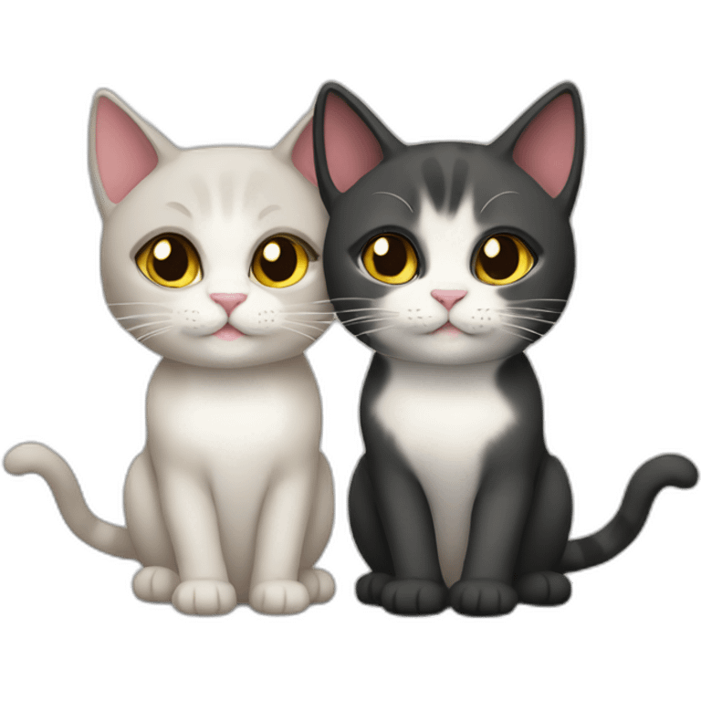 lesbian cats emoji