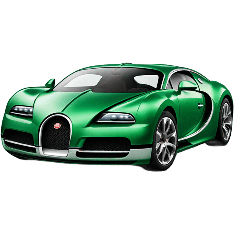 Green Bugatti  emoji