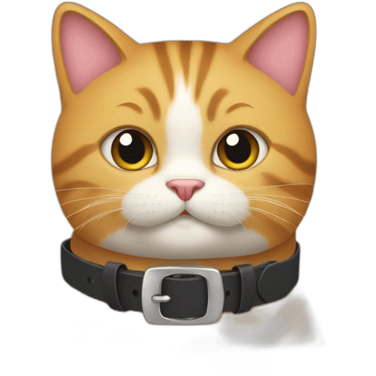 Cat with belt emoji