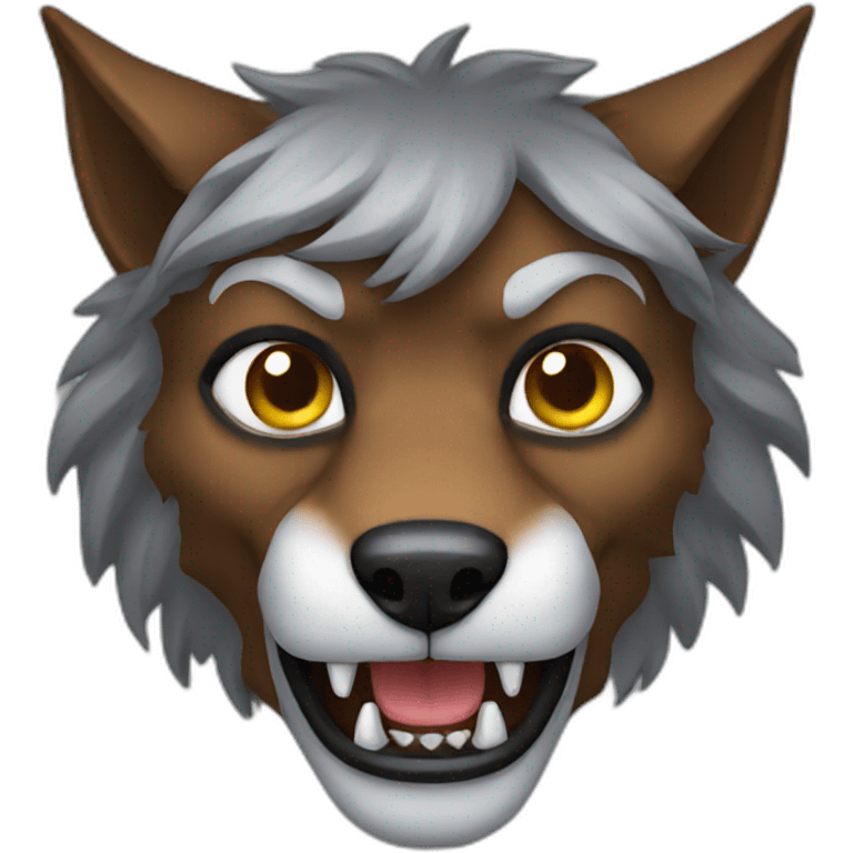 Werewolf emoji