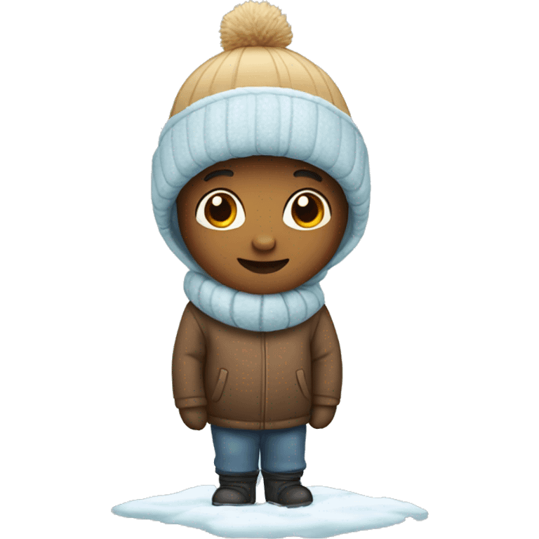 Cute winter emoji  emoji