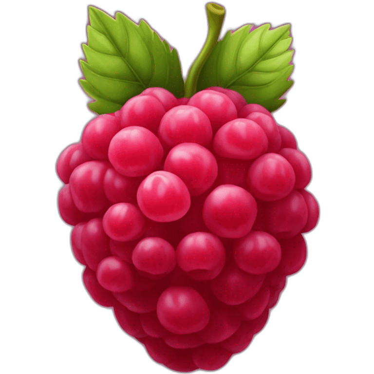 raspberry fruit emoji