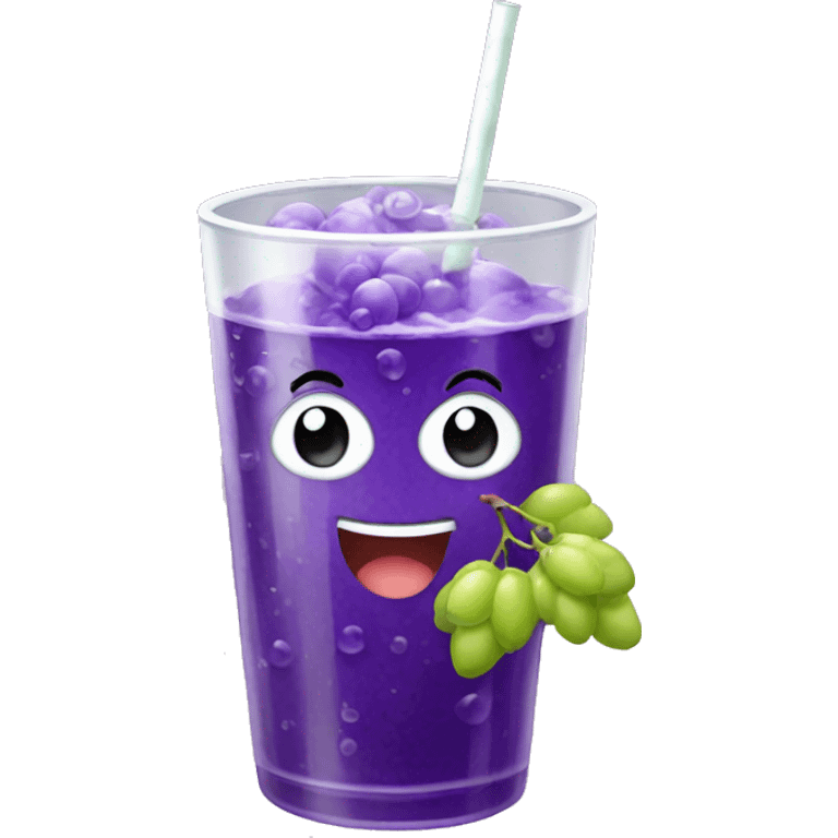 Grape soda emoji