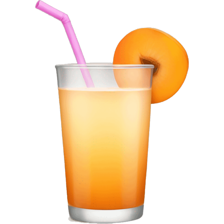 apricot drink emoji