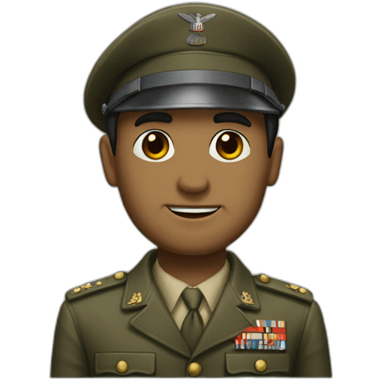 ww2 leader black hair emoji