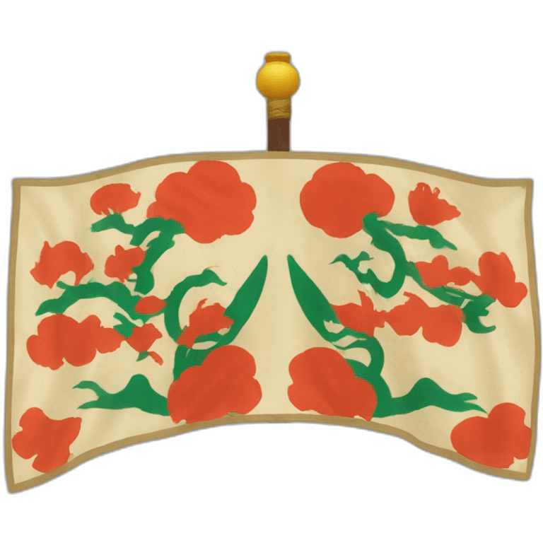 qing dynasty flag emoji