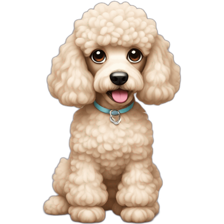 creme-mini-poodle emoji